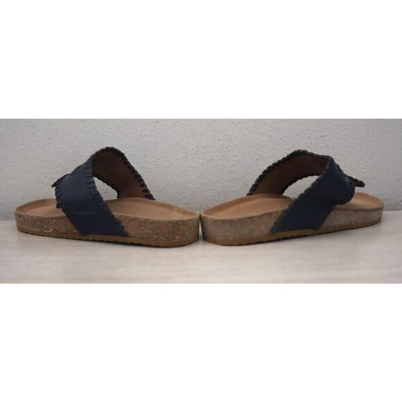 Jack Rogers 111232SA05 Girls Sz 4 Navy Blue Jacks Playground Sandals - Picture 10 of 14